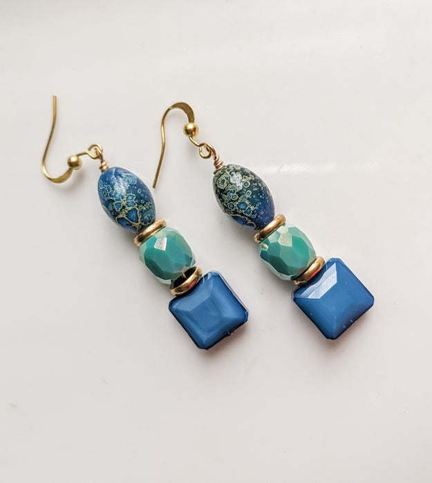 Sea Song Bracelet and Earring Set