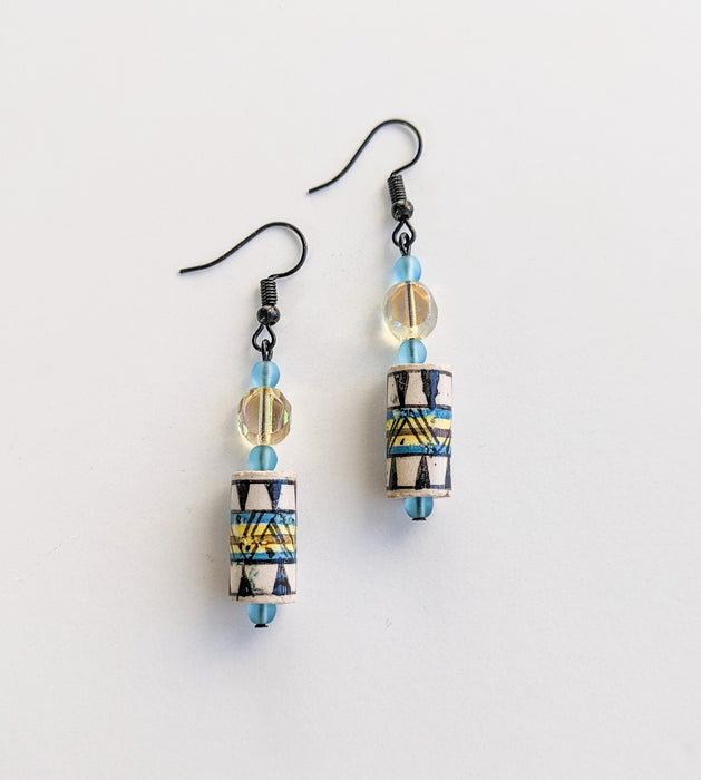 Abstraction Dangle Earrings