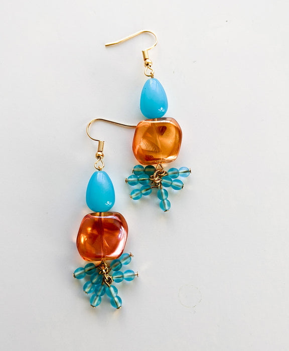 Azure Dangle Earrings