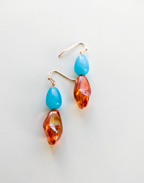 Azure Dangle Earrings