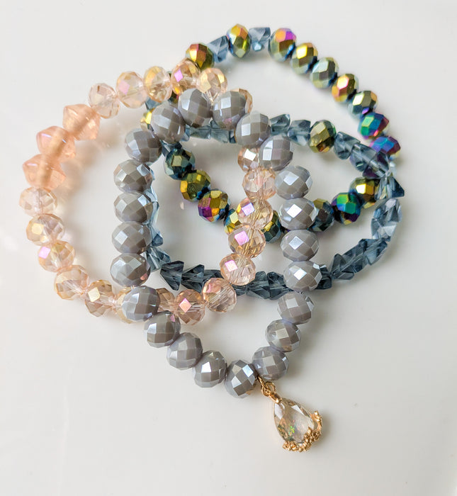 Radiant Reflections Bracelet Stack