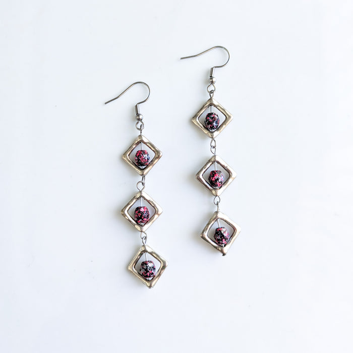 Midnight Ember Earrings