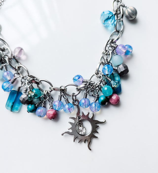 Celestial Drift Charm Bracelet
