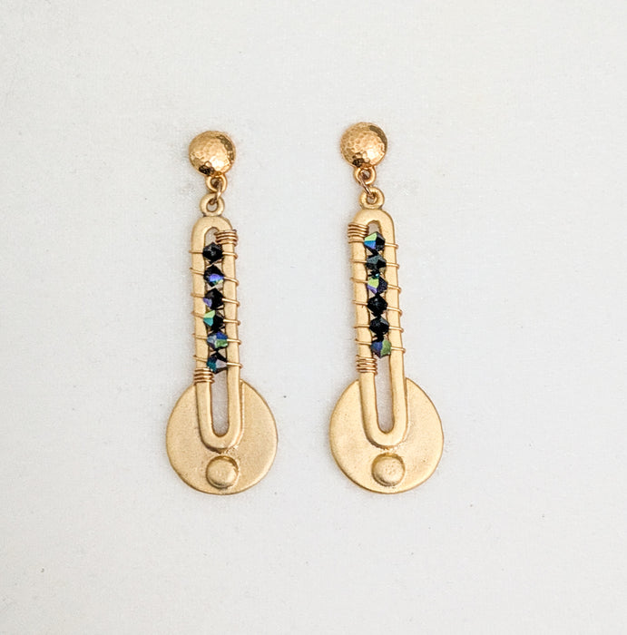 Thermo Midnight Dangle Earrings