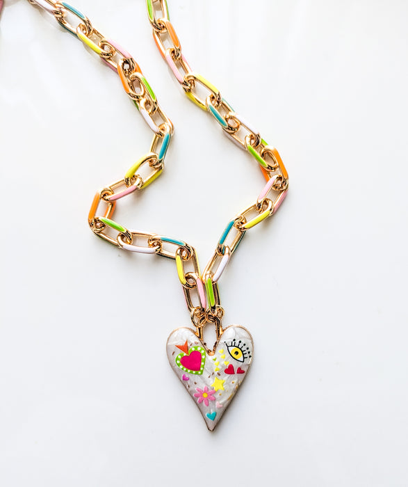Love U Crazy Necklace