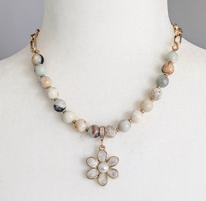Amazonite Bloom Necklace